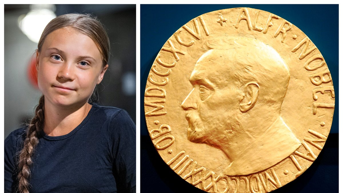 Klimataktivisten Greta Thunberg är storfavorit till Nobels fredspris.